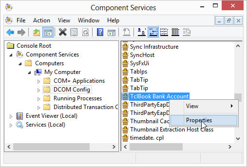 Configuring component-specific access